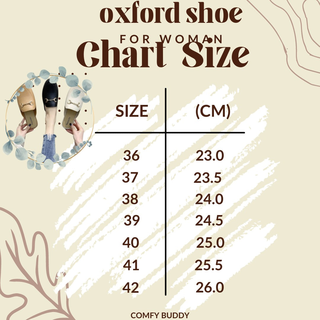 Comfybuddy Oxford Shoes