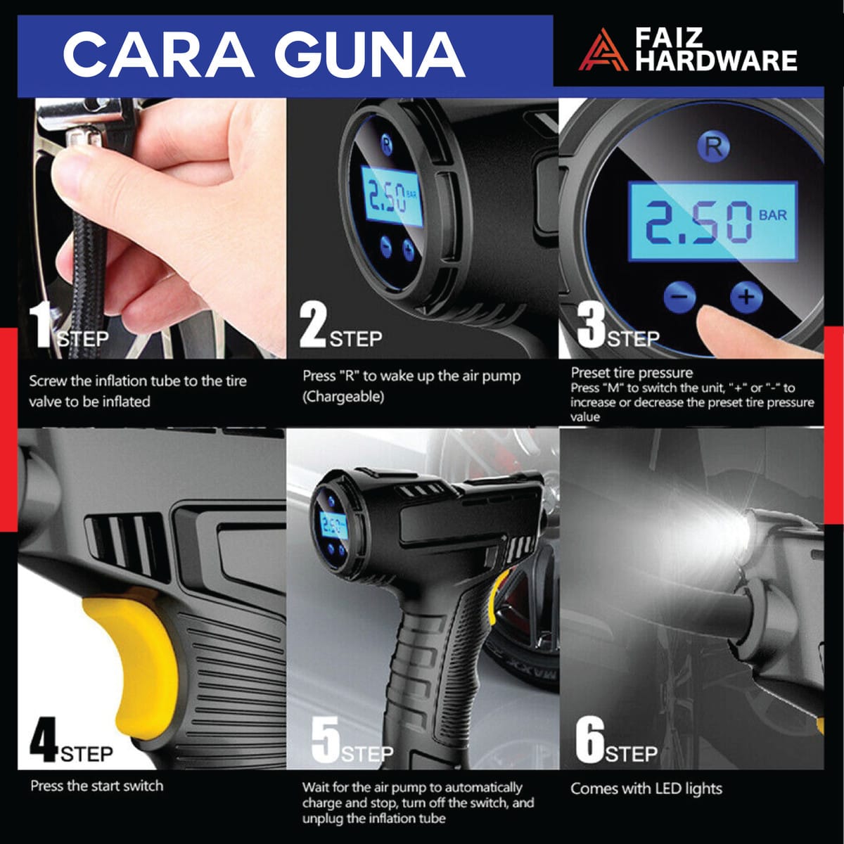 Cordless Air Pump - 30% OFF