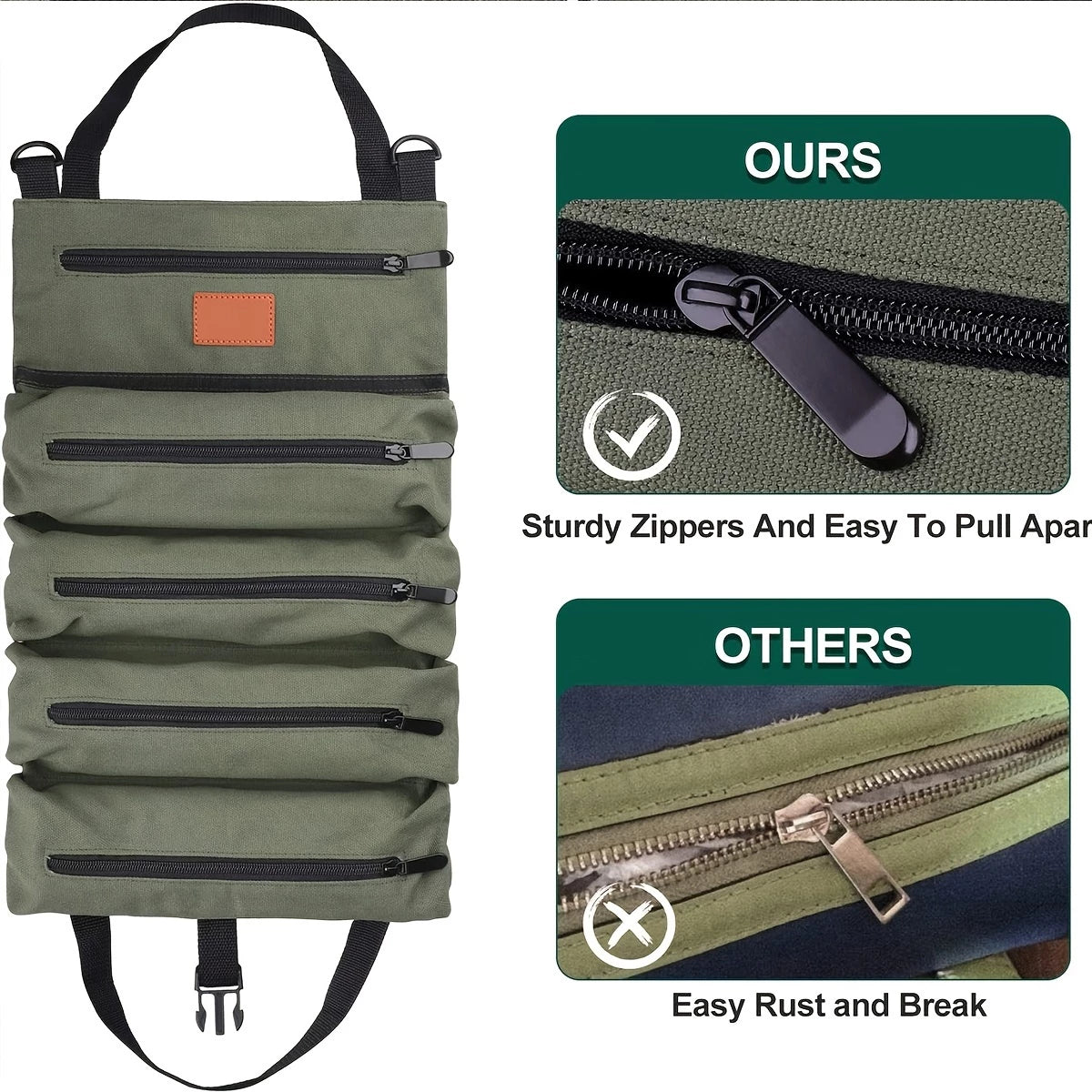 Tool Bag gulung 5 zip