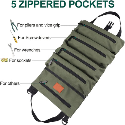 Tool Bag gulung 5 zip