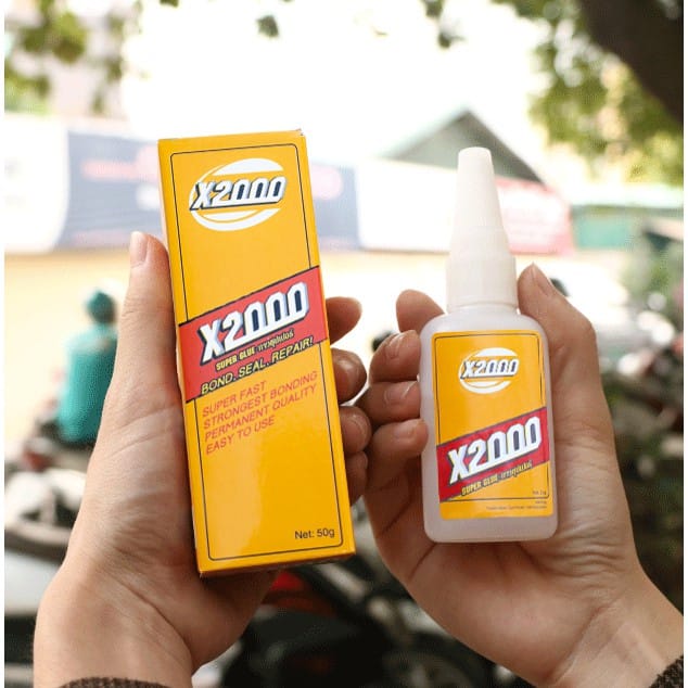 Super Glue X2000 Pelbagai Guna - Beli 2 Free 1