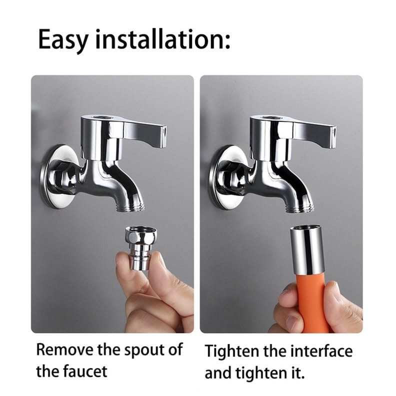 360° Rotating Silicone Hose